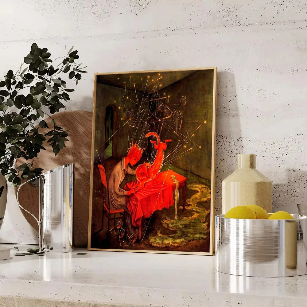 غير المؤطرة خمر قماش جدار الفن القوطية الرعب اللوحة الظلام الأكاديمية ديكور المنزل غرفة الديكور الجمالية غرفة ديكور هدية #1