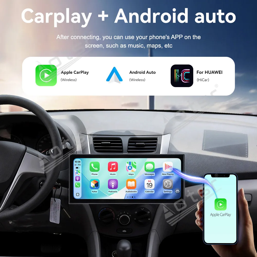 For Hyundai Verna 2011-2016 Android 15 15.8'' HD Car Radio Car Multimedia Video Player GPS Navigation Carplay Unit DSP BT WIFI