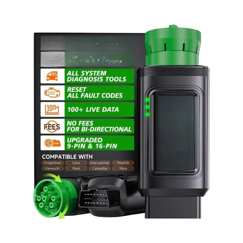 HD100 DPF Reset Full System Diesel Diagnostic Tool Heavy Duty OBD2 Scanner Cummins  for Caterpillar