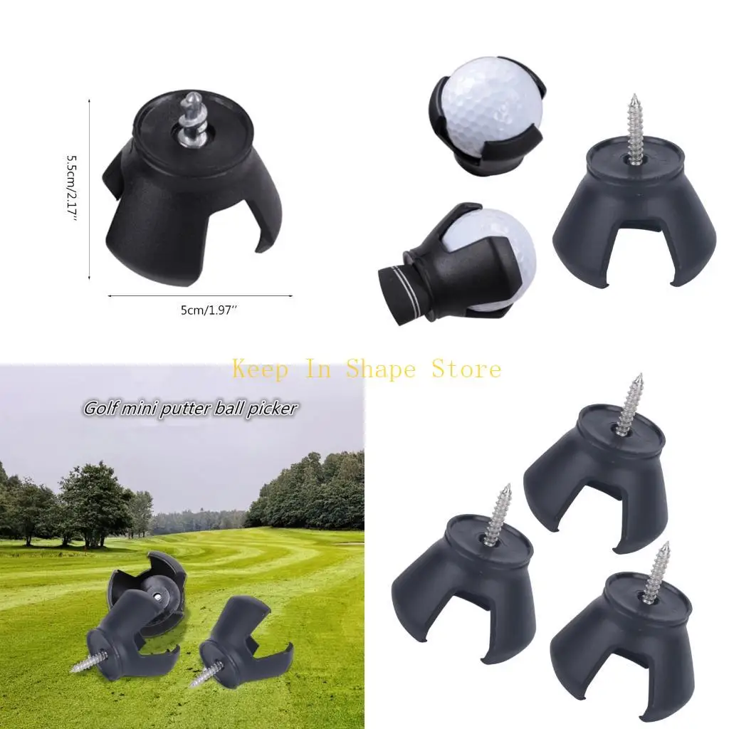 U1JC 3x Open Golf Ball Putter Grabber Sucker Golf Training Aids Grip