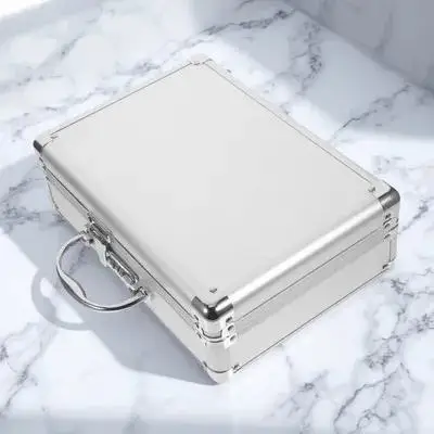 Portable Tool Case with Custom Foam Insert Locking Hard Shell Organizer for Electricians and Mechanics