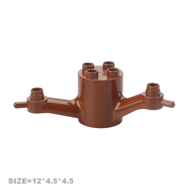 Big Particles Building Blocks Brand Accessories Farm Assemble Bricks Fence Tree Stump Grass Flower Figure boys girls Toys Gift