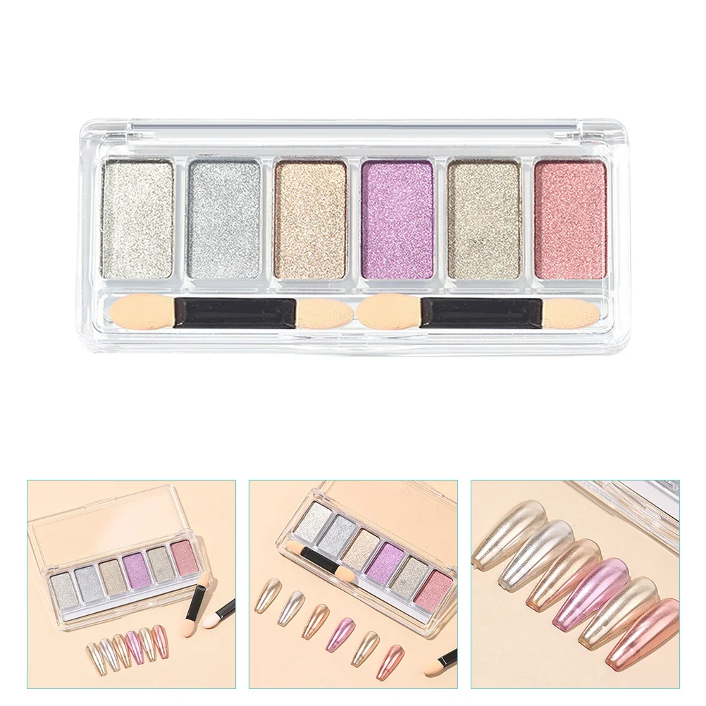 

01pcs 1 Box Metallic Mirror Effect Nail Powder Shiny Pigment For Diy Nail Art Design Manicure Glitter Supplies Decoration