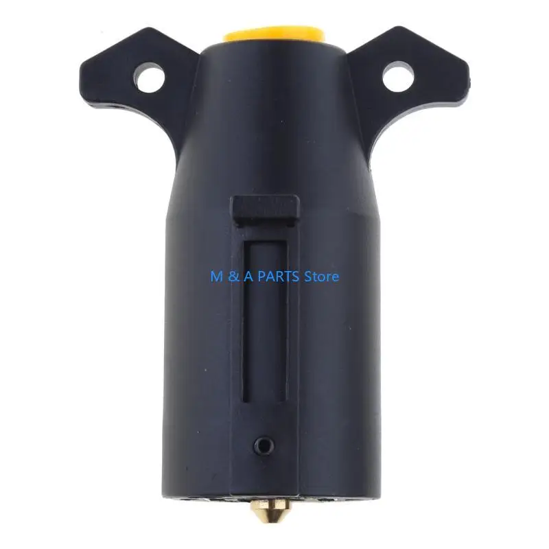 

U1JF 12V 7-контактный прицеп Электрическая заглушка 7-полюсная проводка Адаптер черный грузовик заглушка