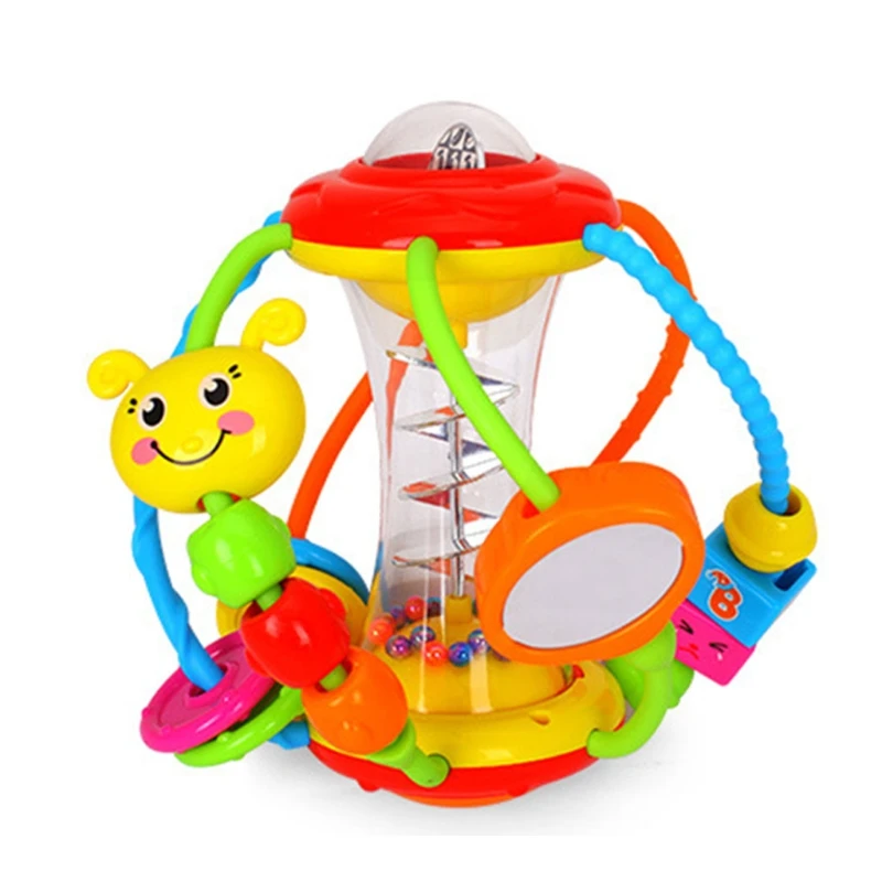 

Baby Rotating Rattle Gripping Ball Relieve Boredom Plastic Material