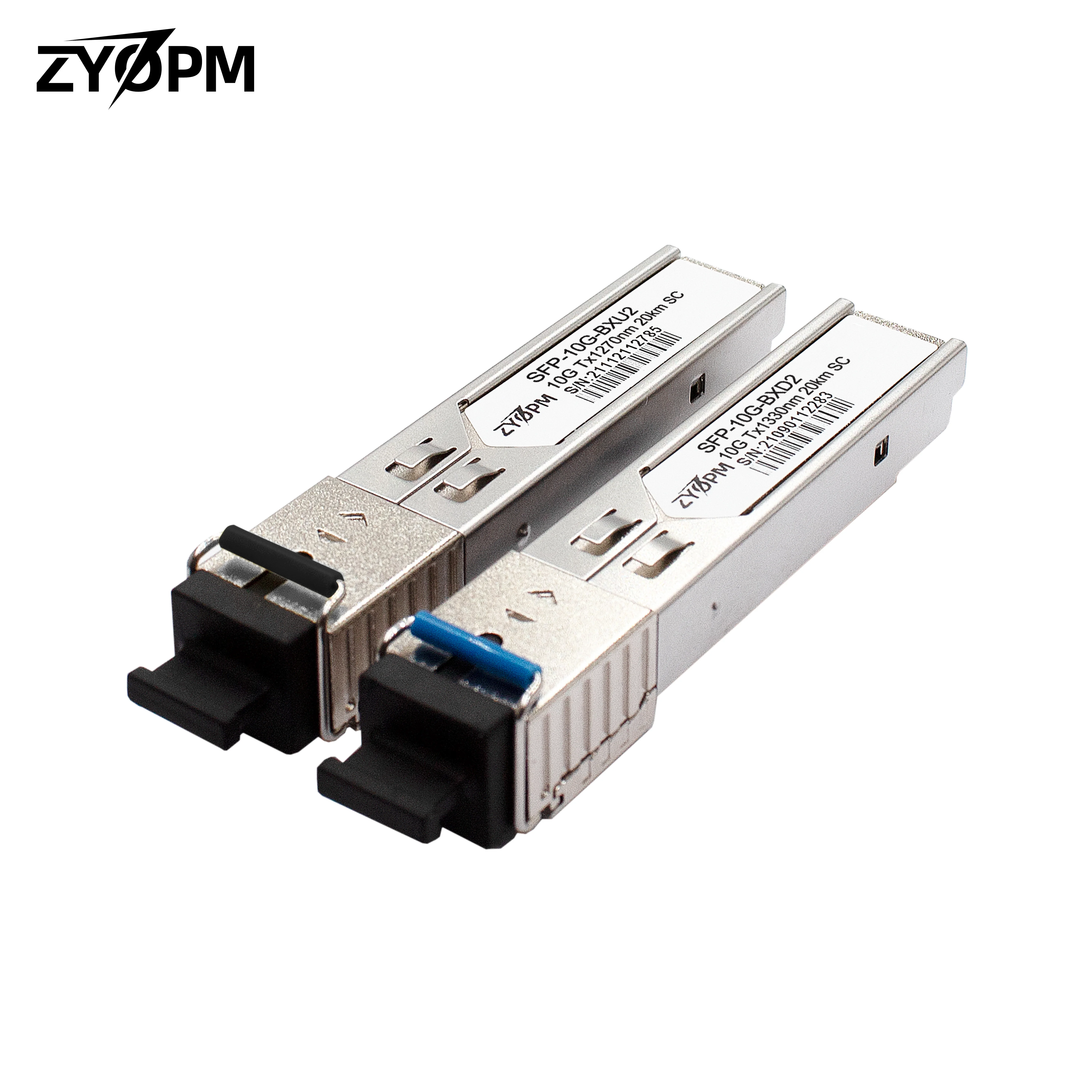 10G SFP+ BIDI 20km SC Fiber Transceiver Module 1270nm/1330nm,Compatible with Cisco Mikrotik Ubiquiti TP-link 10G BIDI SC