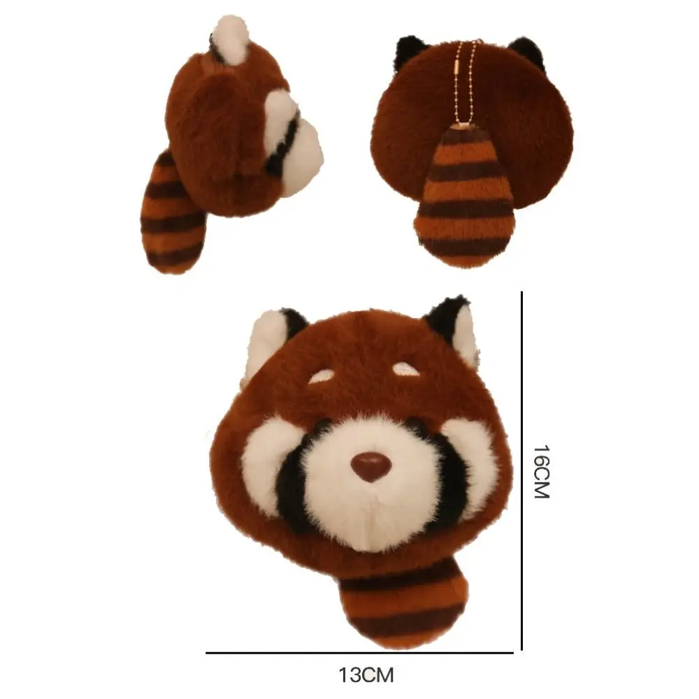 Kawaii mignon raton laveur porte-clés moelleux voiture porte-clés petit raton laveur porte-monnaie saint valentin
