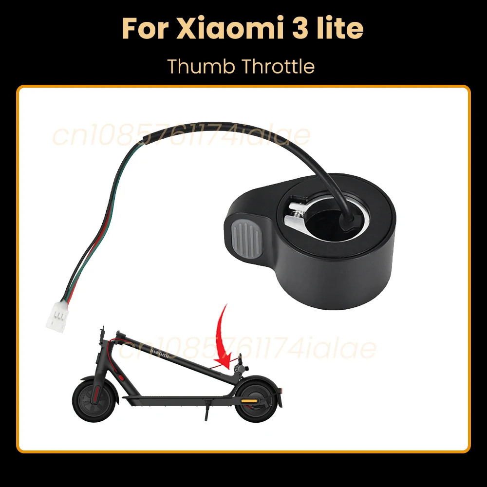 

Дроссельная заслонка для большого пальца для Xiaomi 3 Lite Mi3 Lite, электрический скутер, ручка акселератора, контроль скорости, детали для самоката