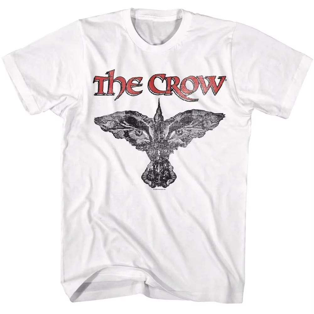 The Crow Eric Draven T-Shirt Herren Gothic Horror Grafikdruck Kurzarm Oversized Dark Edgy Streetwear 2026 Sommer Bestseller – Detail 4