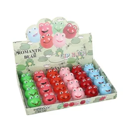 Wholesale 24pcs Lip Balm Set Cute Frog Shape Fruit Moisturizing Smooth Brightening 6 Colors Lip Balm Lips Care In Bulk