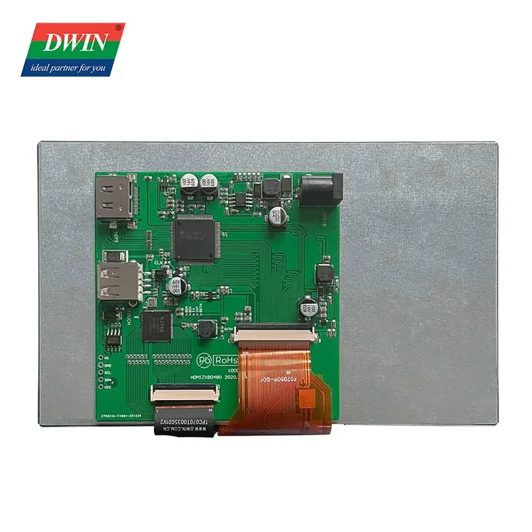 2026 7 Inch IPS  HD-MI 600nit Highlight Full view Suitable for Windows Raspberry Linux Android System BB Black Banana Pi