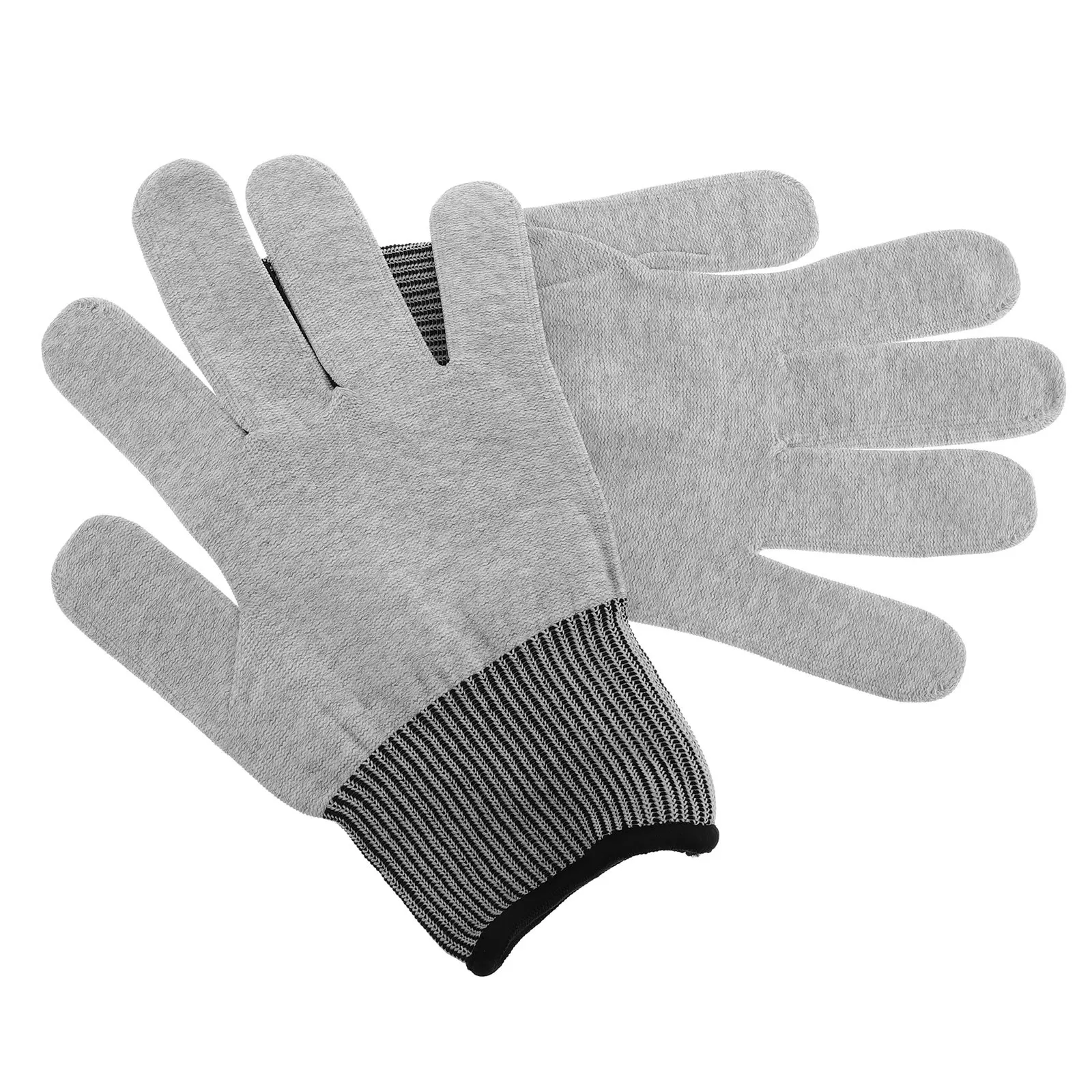 

1 Pair Film Wrapping Gloves High Abrasion Resistant Cut-Resistant Protective Work Gloves for Men Women Electrician Safety