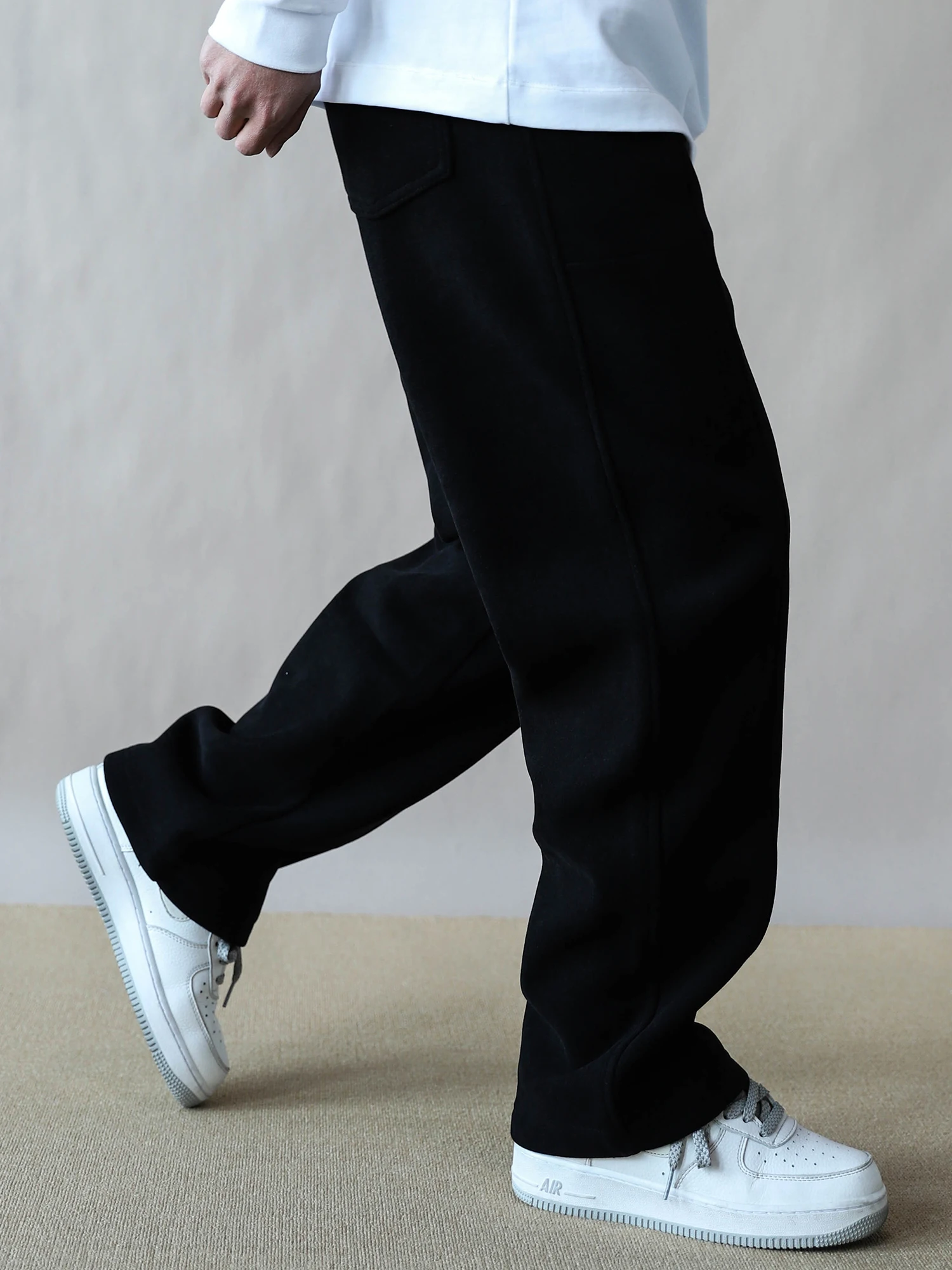 

Мужские повседневные брюки прямого кроя Thiened Fce, свободные рабочие брюки, универсальные осенне-зимние длинные брюки