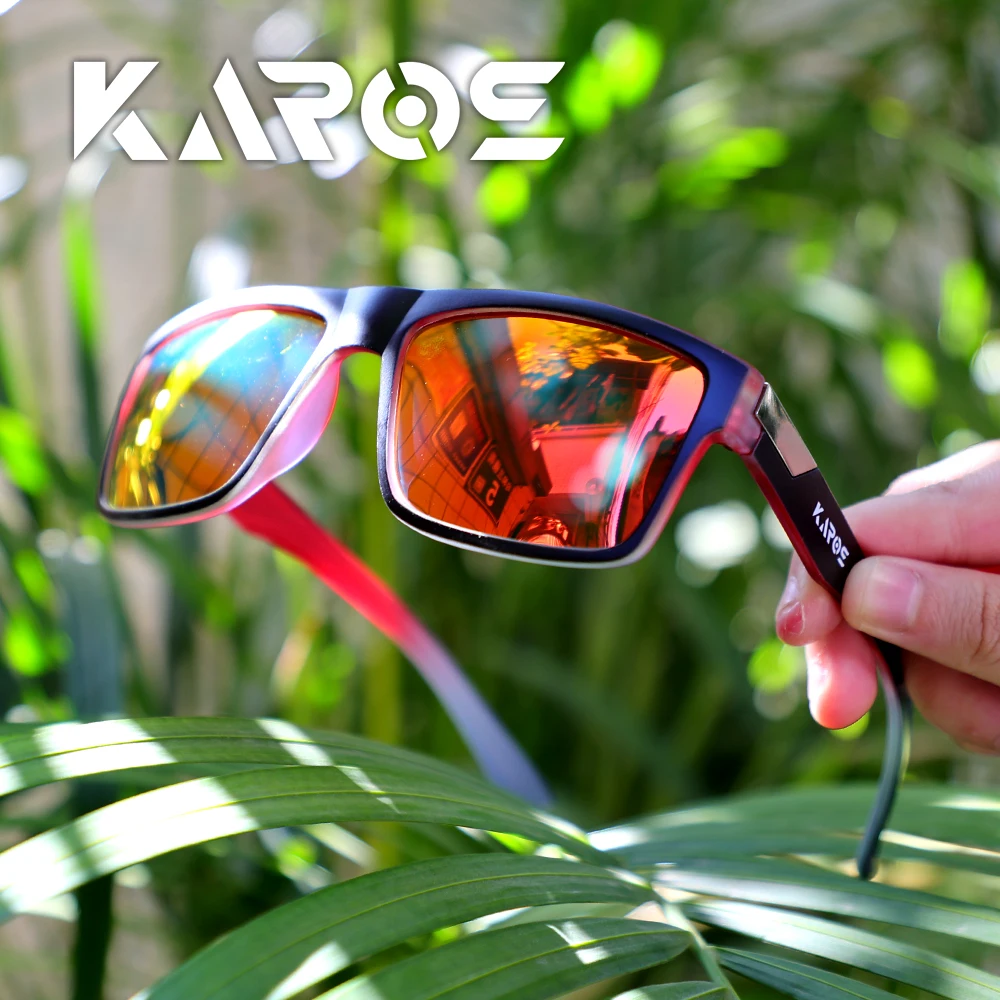 KAROS Klassische polarisierte Sonnenbrille für Herren und Damen, UV400-Sonnenbrille, Angelbrille, Outdoor-Sportbrille, YZ2021 – Detail 2