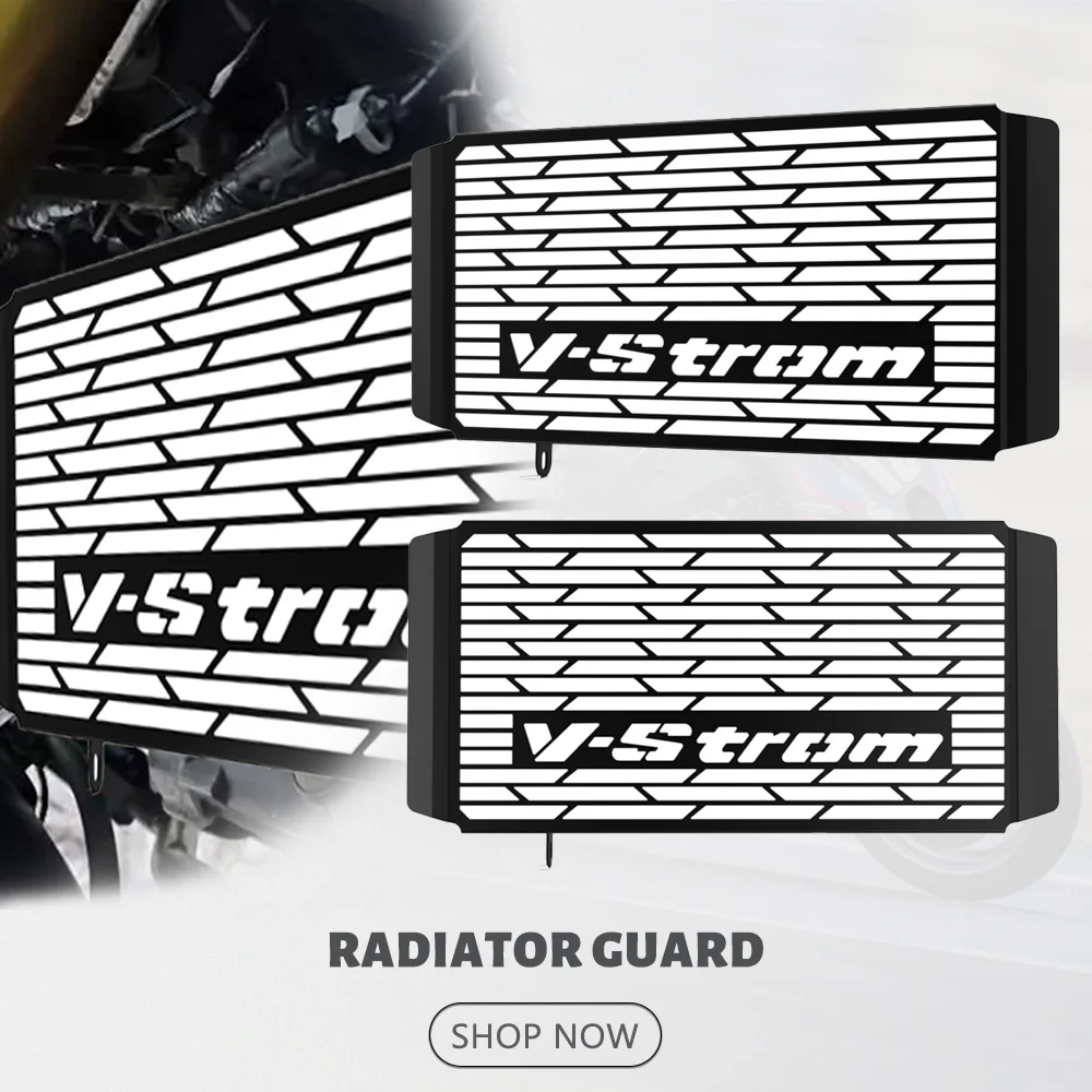 

V-Strom DL1000 Radiator Guard Protection Grille Cover Protector For Suzuki V-Strom DL 1000 2013 2014 2015 2016 2017 2018 2019