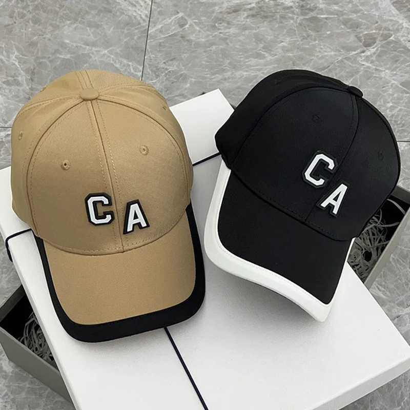 

New Spring Designer High Quality Peaked Cap Fasion Casual Letter CA Baseball Cap Hat For Men Snapback Hat Casquette Women's Cap