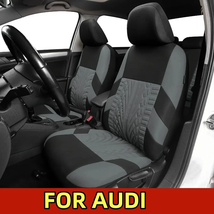 

Чехол на автомобильное сиденье для AUDI Q3 2015-2024, тканевый чехол с полной оберткой, чехол для всего автомобиля, чехол на 5-местное сиденье, дышащий нескользящий чехол на сиденье