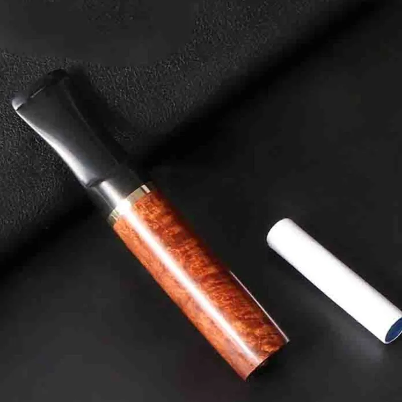 

3Color New Creative Portable Wooden Cigarette Holder Filter 9MM Smoking Filter Men's Cigarette Holder Filter For Gift LH982