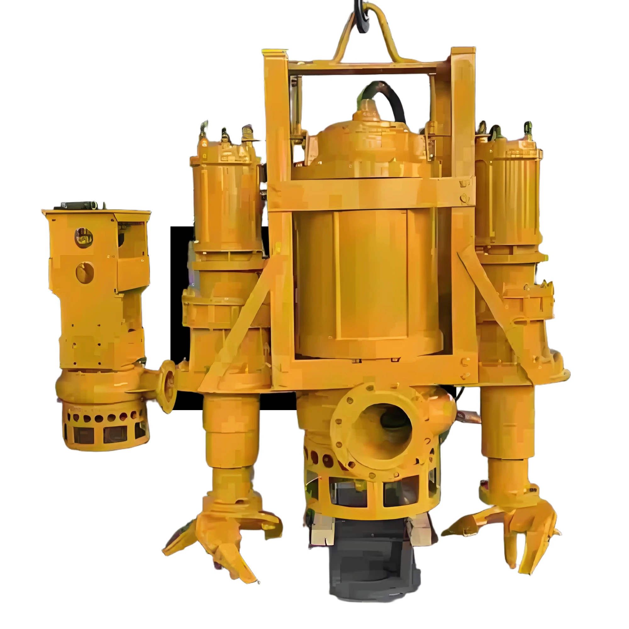 مضخة مياه الصرف الصحي العمودية المخصصة عالية التدفق لتجريف مضخة الرمل غير القابض مع محرك تيار متردد لمعالجة مياه الصرف الصحي والغوص