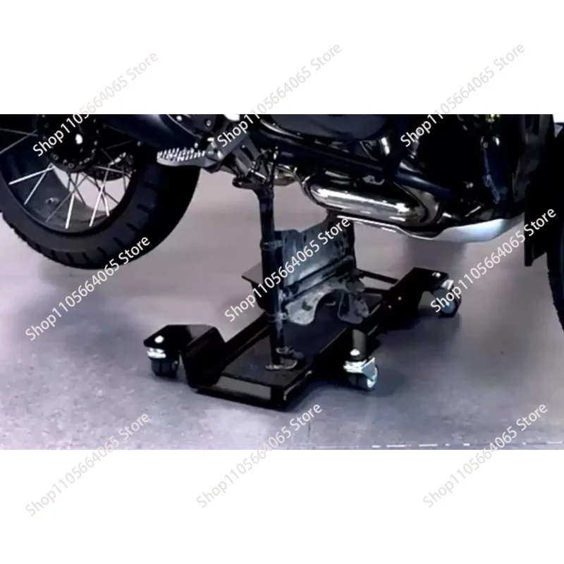 Motorcycle Large Frame Moving Plate Moving Frame Platform Rear Wheel Bogie Parking Frame   1pcs