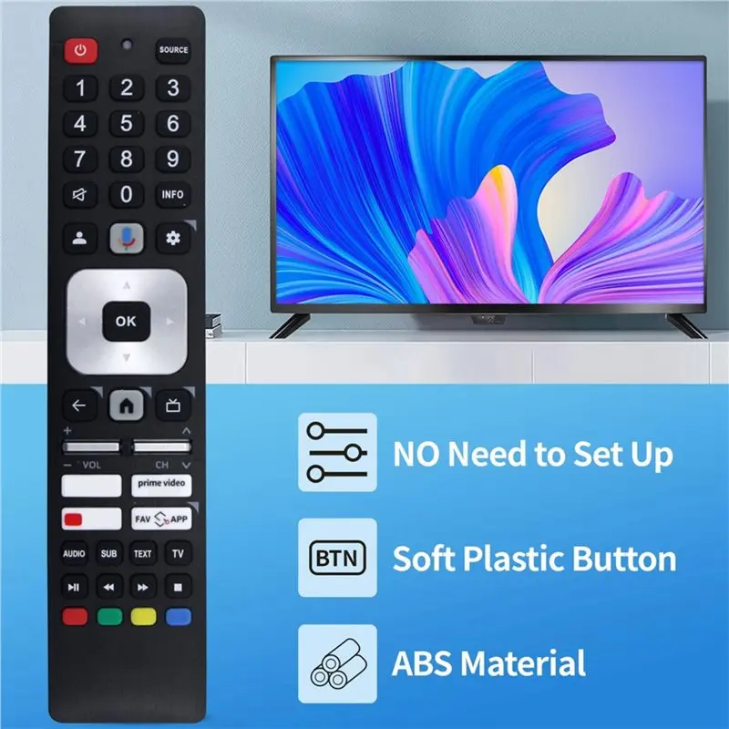Reliable-Remote Control Replacement For Sharp TV Model RMC0147N Voice Remote Control RMC0147N,Remote Control Replacement For Sha