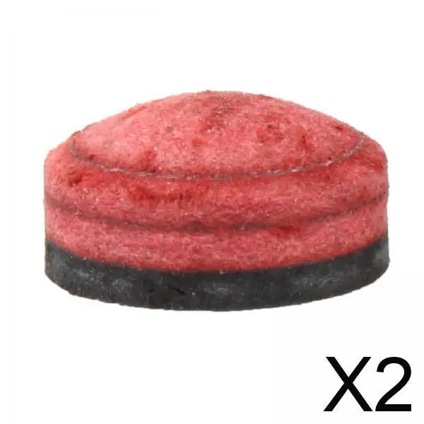 

2xBilliard Pool Cue Tip Pool Stick Tip Durable Parts for Pool Cues and Snooker Diameter 11mm