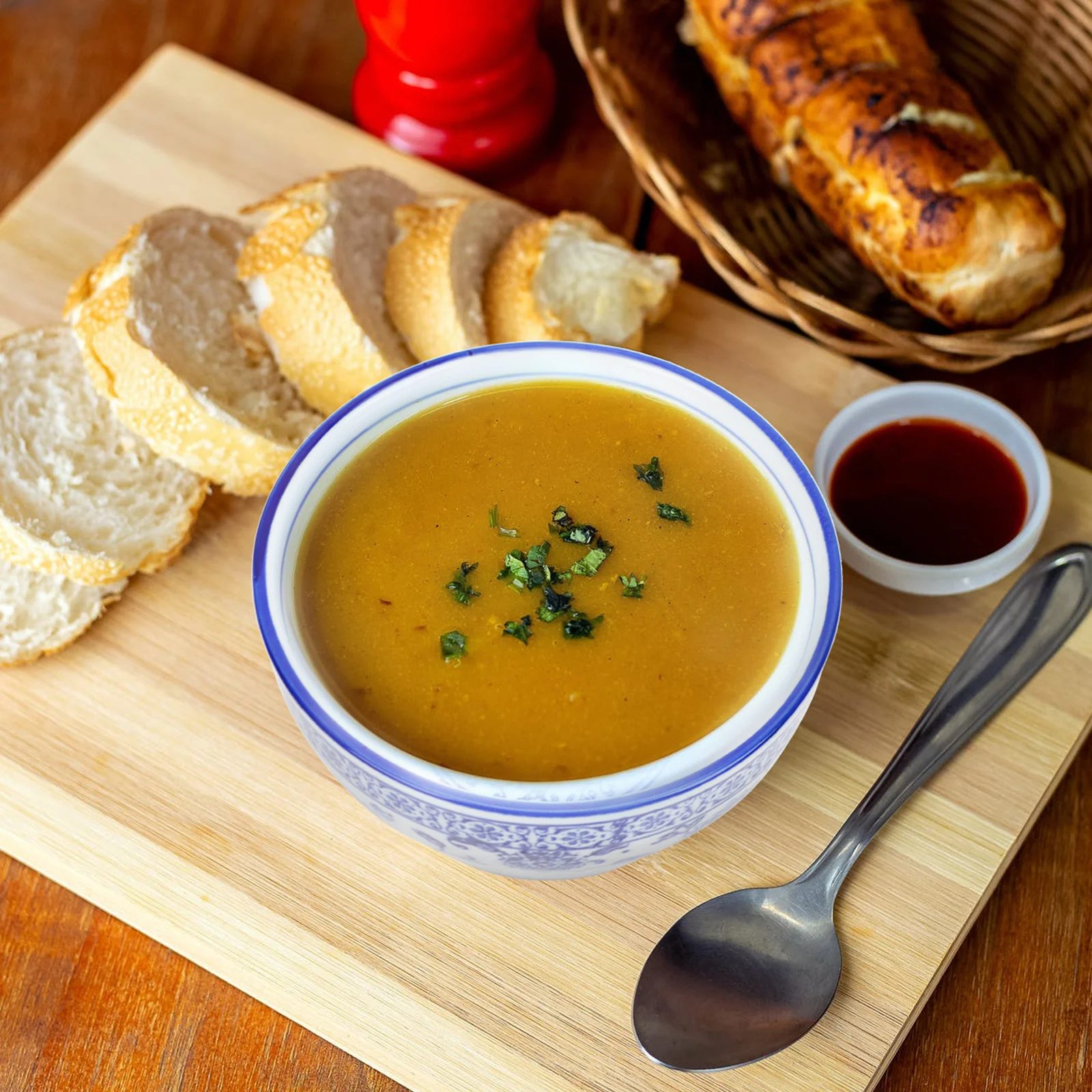 

Ceramic Vintage Bowl Heat Resistant Ergonomic Design Fast Heating Energy Saving Kitchen Supply Home Decor Gift