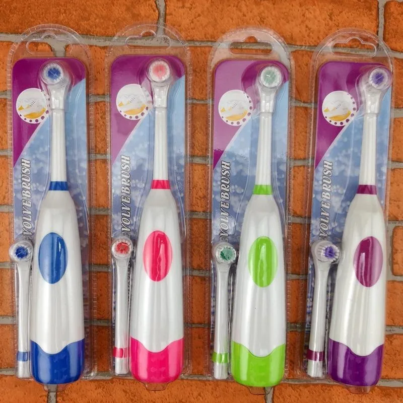 1 Set Electric Toothbrush Brush Heads Battery Operated Oral Hygiene Teeth Brush for Children