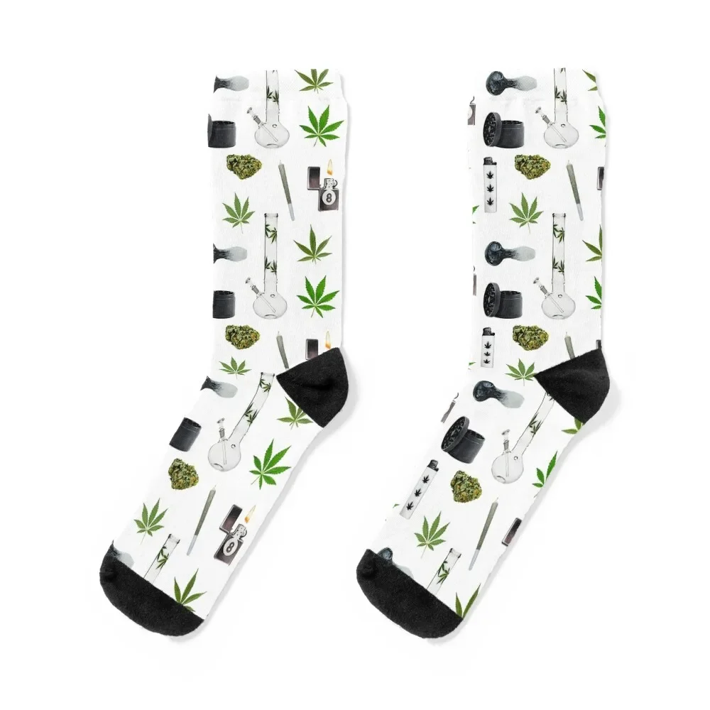 

Stoner Weed and Essentials Sticker Bundle Pack ~ Collection Set 3 Socks winter thermal set crazy gym Ladies Socks Men's