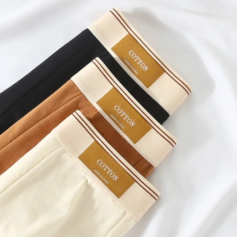 3Pcs männer Unterwäsche Hombre Höschen Boxershorts Atmungsaktivem Baumwolle Unterwäsche Sexy Unterwäsche Einfarbig Boxer Shorts – Detail 6