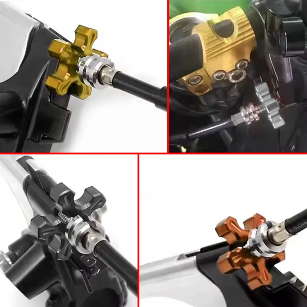 

Motorcycle CNC brakes Clutch Cable Brake Wire Adjuster Screw For SUZUKI G-S-X-R GSXR-600 K6 GSXR-750 GSXR-1000 K7 K9 GSX-R1000