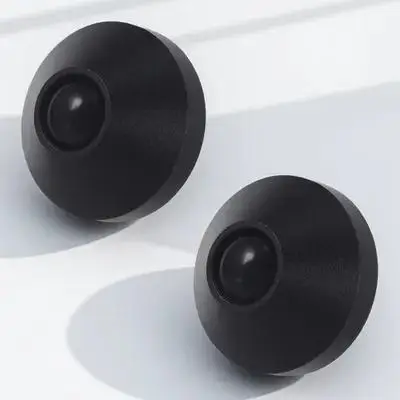 

2Pcs Mechanical Keyboard Stand Elevated Riser with Aluminum Feet Pad Non-Slip Holder for Ergonomic Use Portable Compact Design