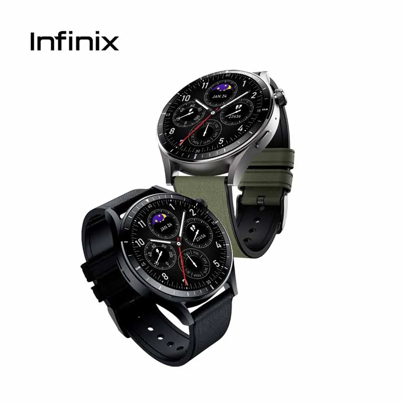 Reloj Inteligente Infinix XW4E X Watch N4 Pro, Monitor de Ritmo Cardíaco, Monitor de Sueño, Contador de Pasos, Resistente al Agua, Monitor de Actividad
