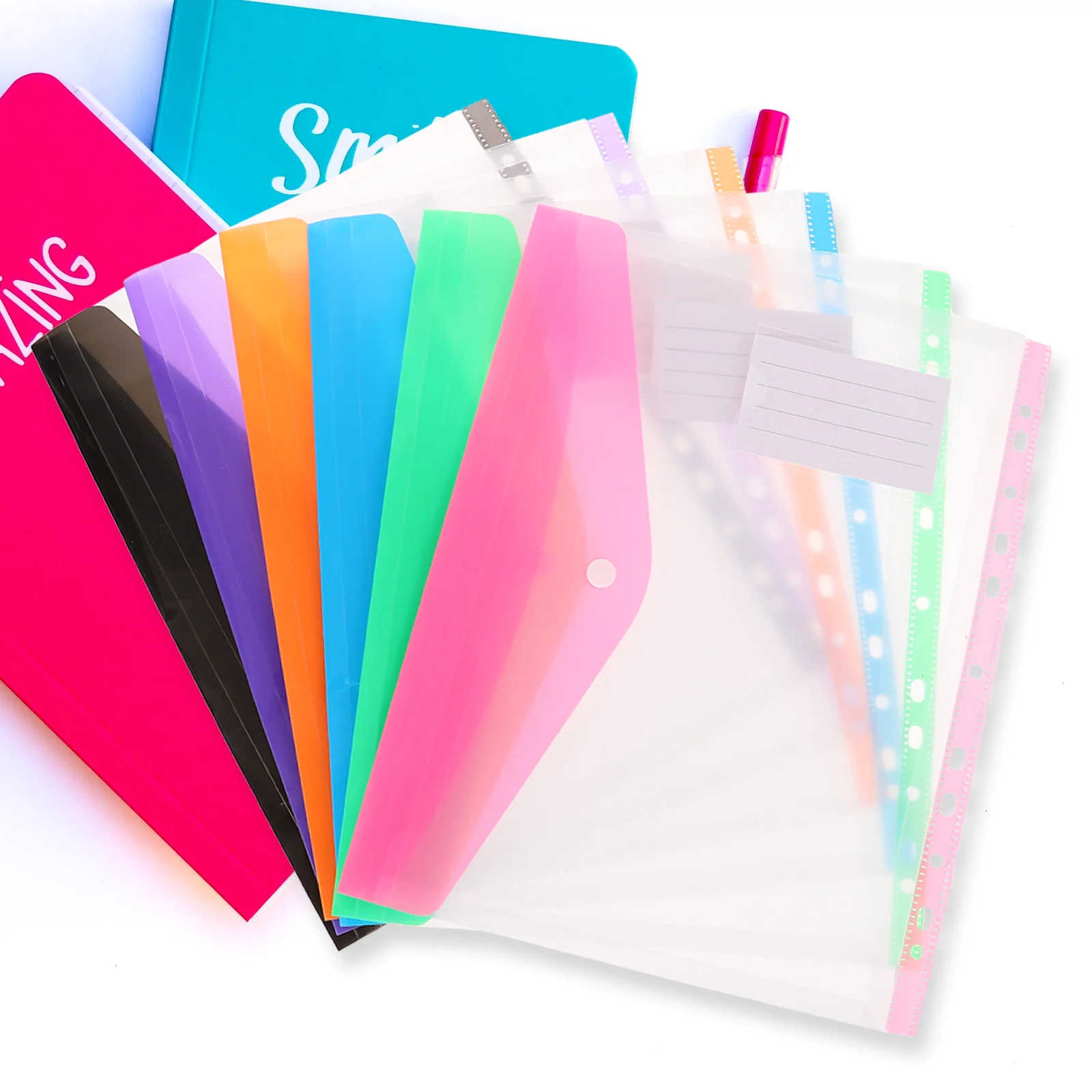 

12 шт., папка для документов формата А4, карманы для файлов, защитные пленки для файлов с 11 отверстиями, папка для переплета, прозрачный органайзер для документов, карманы для переплета