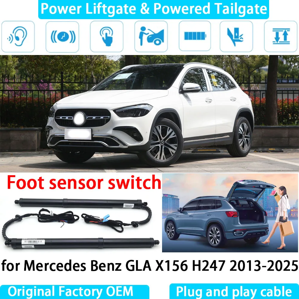 for Mercedes Benz GLA X156 H247 2013-2025 Automatic Electric Power Liftgate Powered Tailgate Strut Tail Gate Lift System