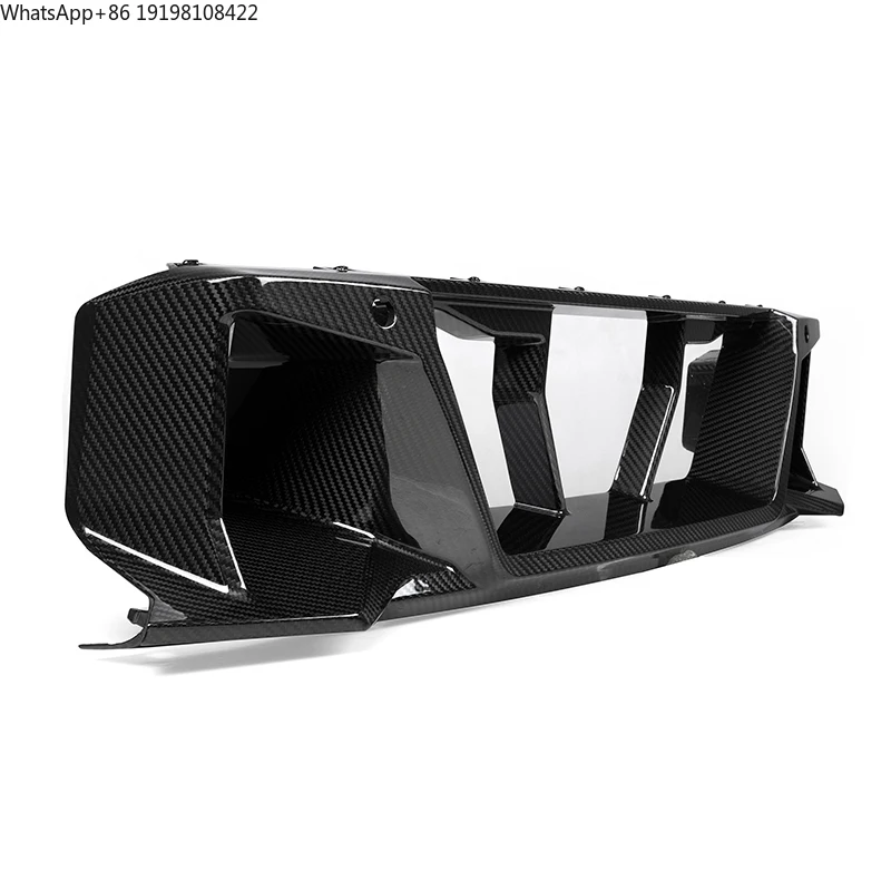 

Car Front Grill Frame Side Air Intake Air Ducts Vent Ducts for BMW M2 G87 2-Door 2023+ Dry Carbon Fiber SQ Style G87 Grill Frame