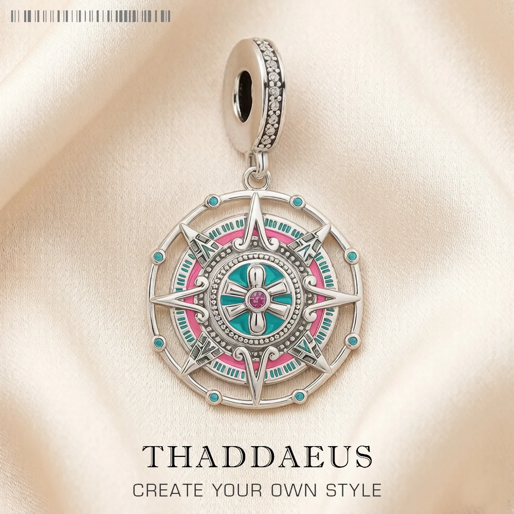 Pendentif à breloque calendrier maya, résultats de bijoux européens, accessoires en argent Sterling 925, cadeau à la mode pour femmes et hommes