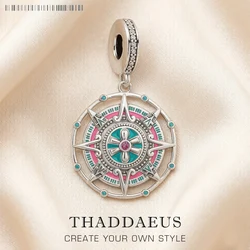 Mayan Calendar Charm Pendant Europe Jewelry Findings Accessories 925 Sterling Silver Fashion Gift For Women Men