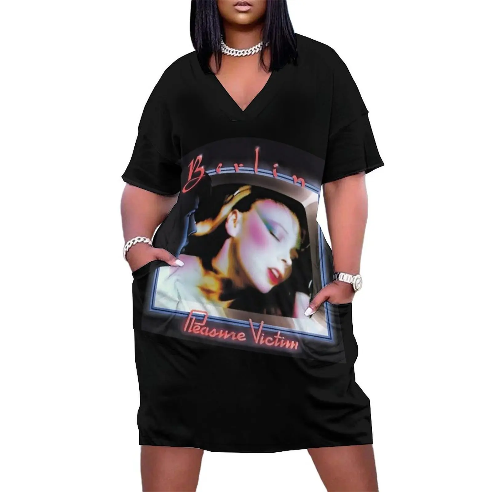 

Berlin Berlin Pleasure Victim Loose Pocket Dress summer dress womens 2025 womens dress Long dresses