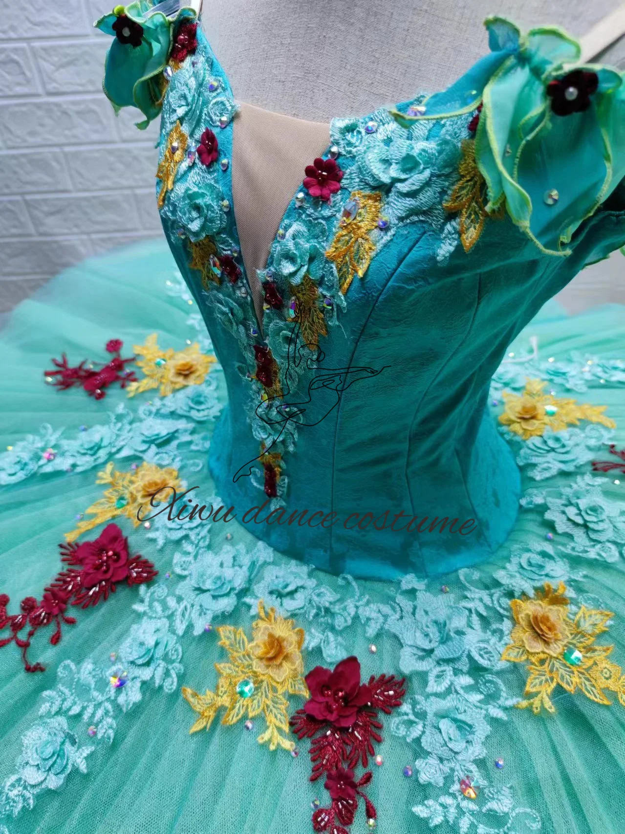 Professional high-quality custom-size ballet performance ballet costume high-end competition ballet dress