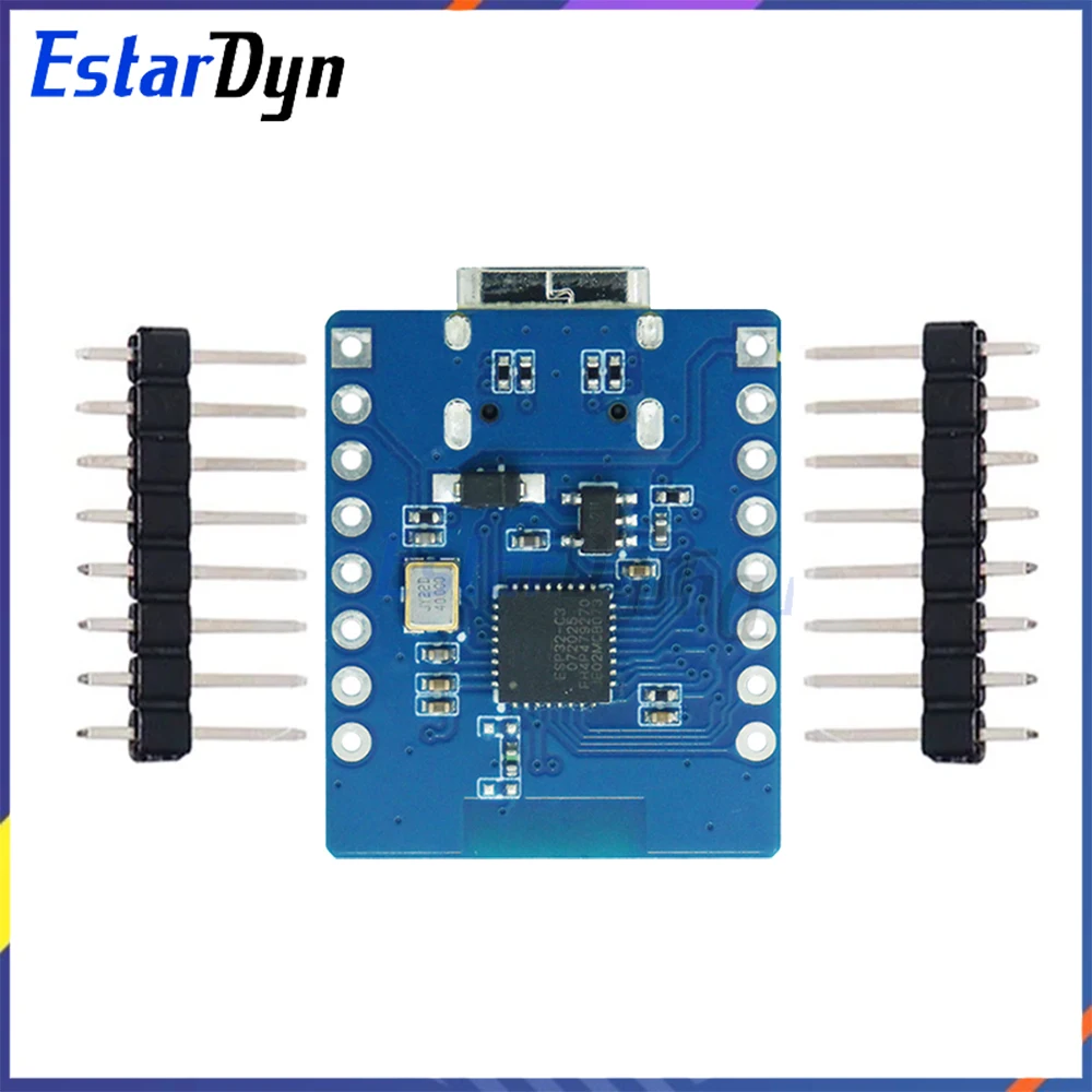 ESP32-C3 OLED development board with 0.42 inch OLED module ceramic antenna wifi Bluetooth ESP32 supermini development board