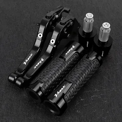 For YAMAHA VMAX 1200 1985-2008 V-MAX V MAX 1200 Motorcycle Brake Clutch Levers Handlebar Handle Grips Ends Accessories
