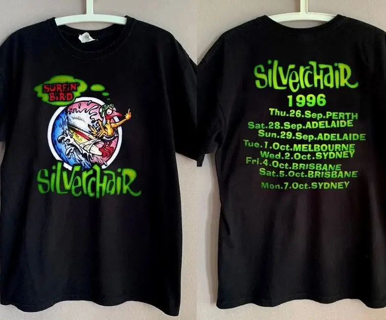 

Винтажная Футболка Silverchair Tour Surfin' Bird 1996 World Tour
