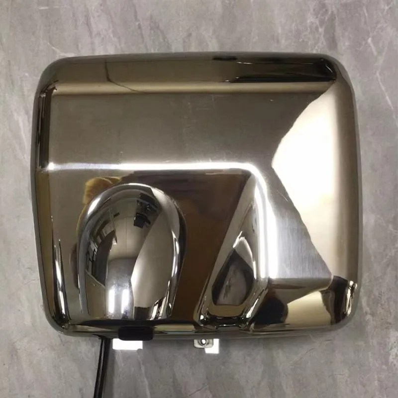 مجفف الأيدي SUS عالي السرعة بالأشعة تحت الحمراء، أوتوماتيكي غير متصل للفنادق، معتمد من CE، OEM فردي #3