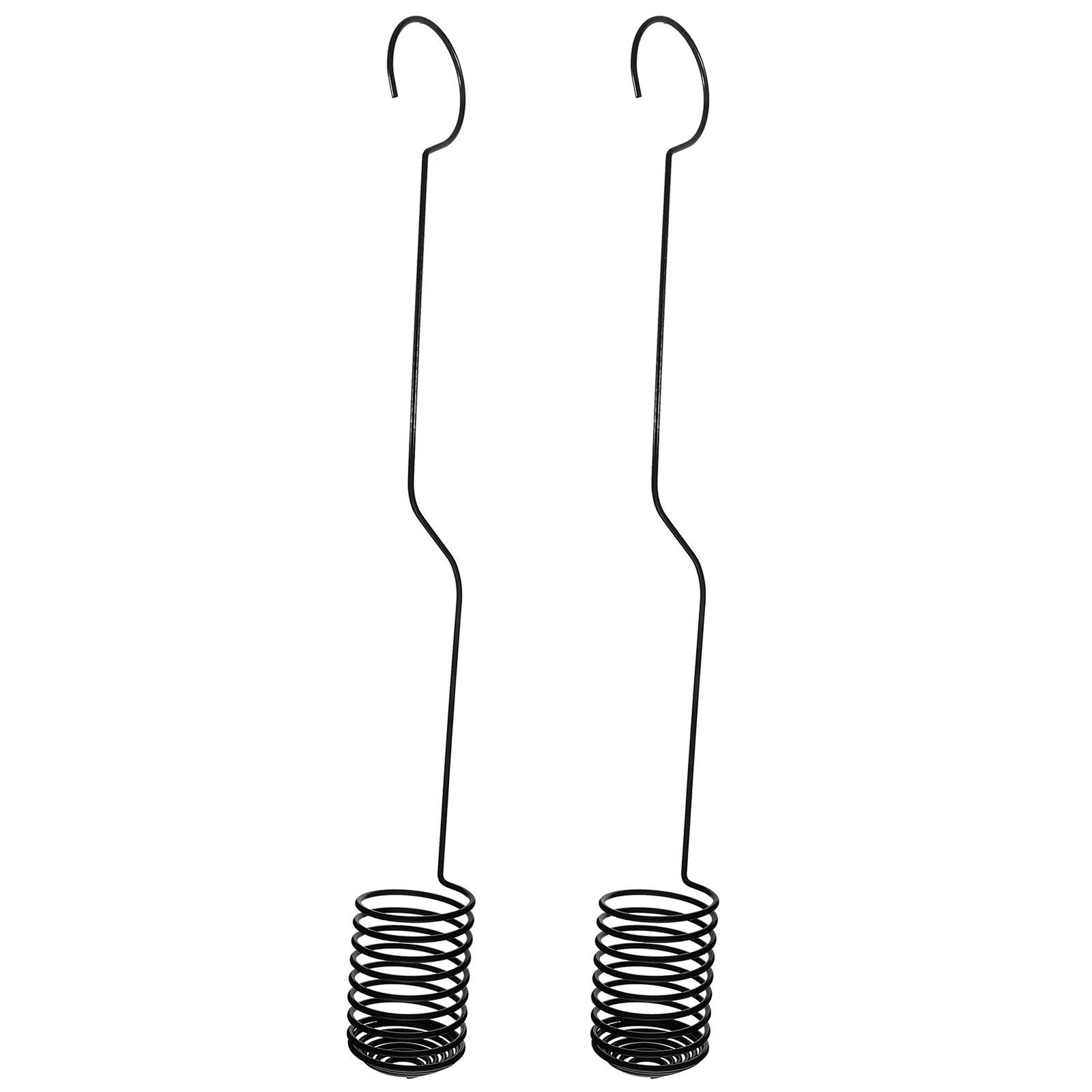 

2pcs Spiral Rack Base 37cm Iron Air Plants Hook Home Office Decor Plant Wall Holder Air Plants Hook Display Stand