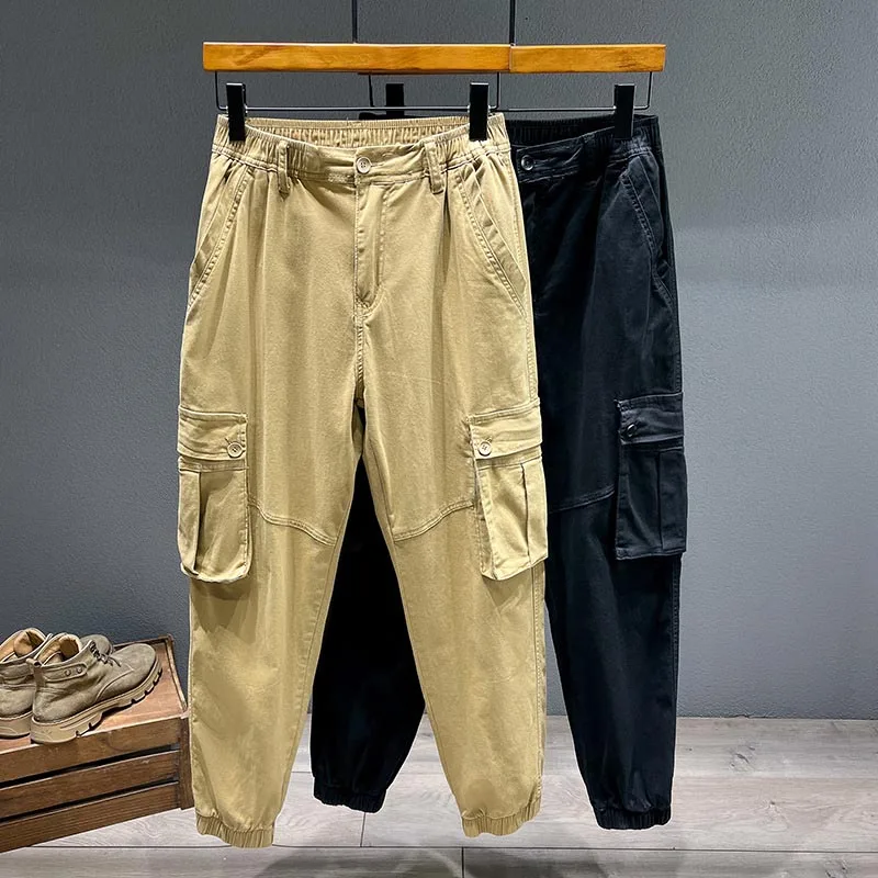 150KG Plus Size Pants 8XL 7XL 6XL Large Size Cargo Pants Men 2 Colors