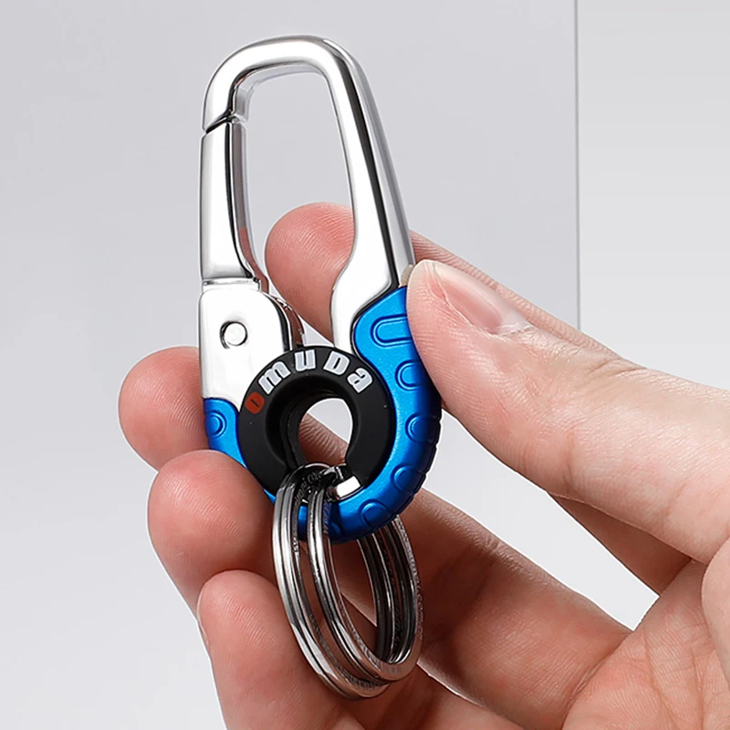 3pcs Stainless Steel Buckle Keychain Set