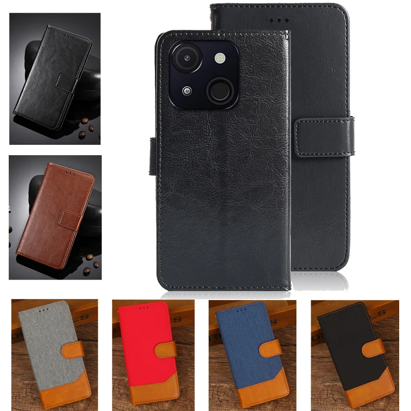 For Itel A50C Cover Wallet Closure Book Flip Multi-Card Slot Holder Case For Itel A50 C Itel A 50C A669L Phone Bags