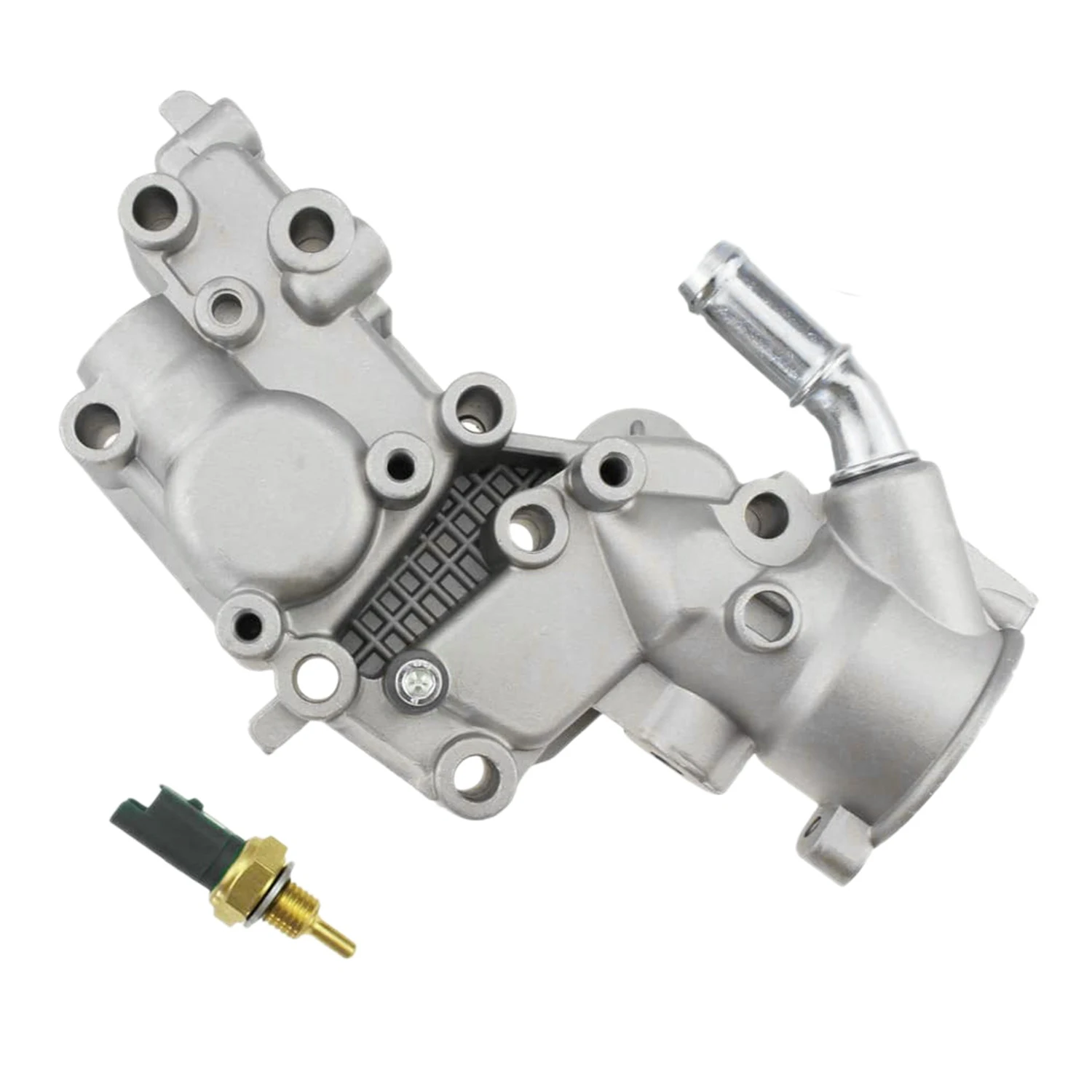 

Car Aluminium Thermostat Housing Coolant Water Flange for Citroen BX C15 C3 MK Peugeot 1007 205 206 1336.Y8 9654775080