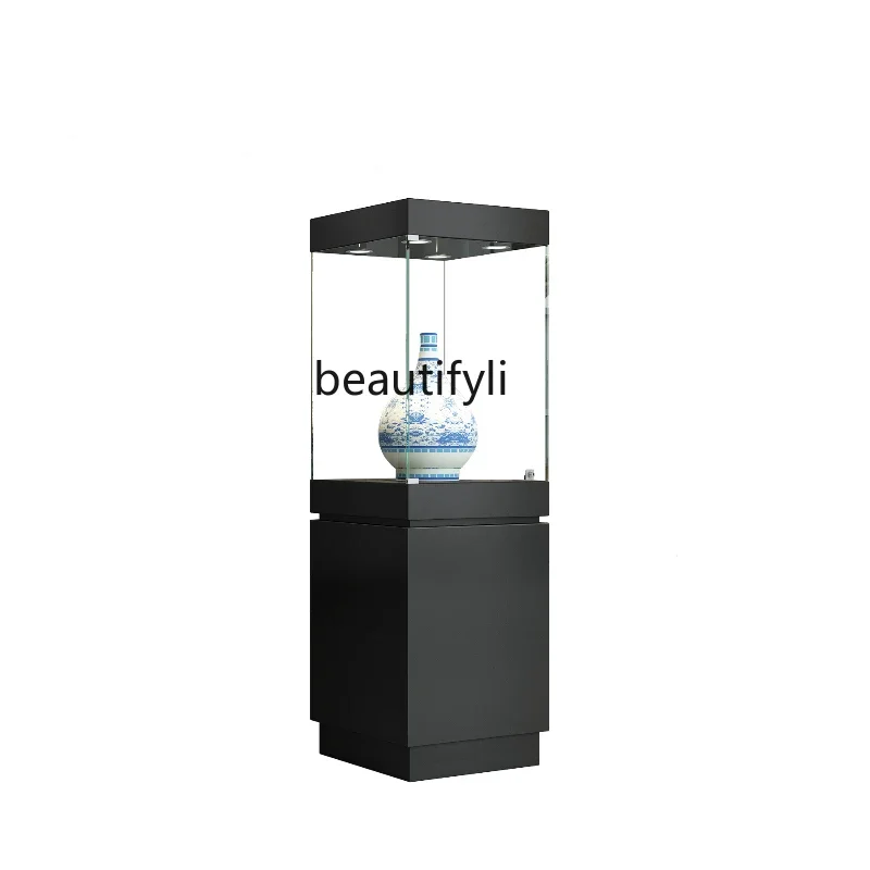 Shopping mall glass case display case jewelry counter, exhibition display case museum cultural relics booth